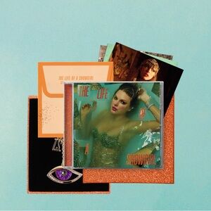 Taylor Swift Vibrant Showgirl CD Set with Eye-Catching Art